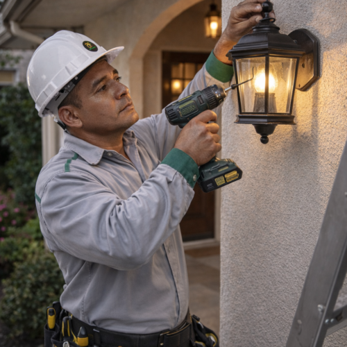 Instalación de lámpara