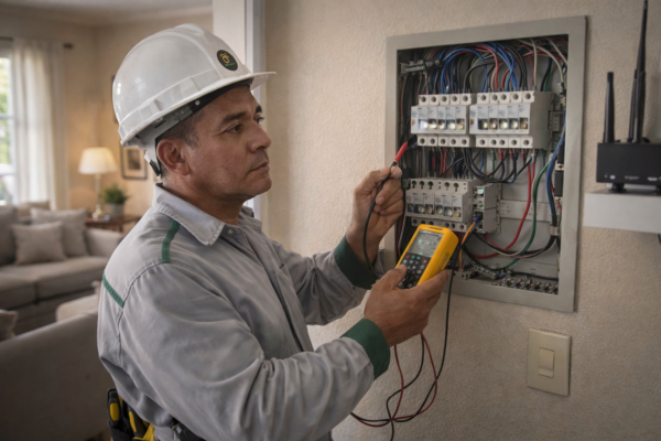 Revisión red eléctrica hogar