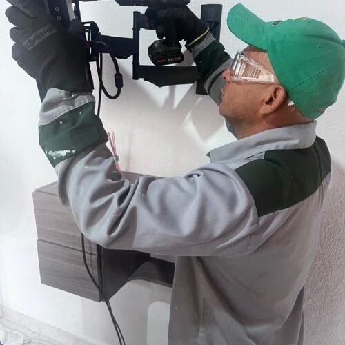 Instalación soporte TV