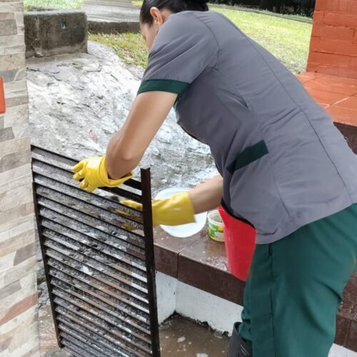 Limpieza de canaletas (Por metro lineal)