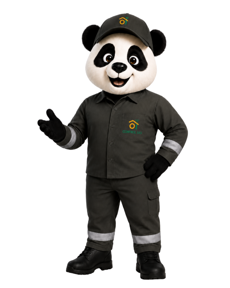 Controlito Todero, mascota del técnico de mantenimiento de Control S.A.S.